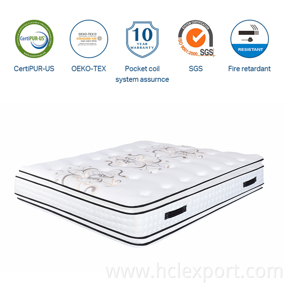 The best factory AUSSIE sleeping well full inch rolled a box mattresses double king gel memory foam spring mattress